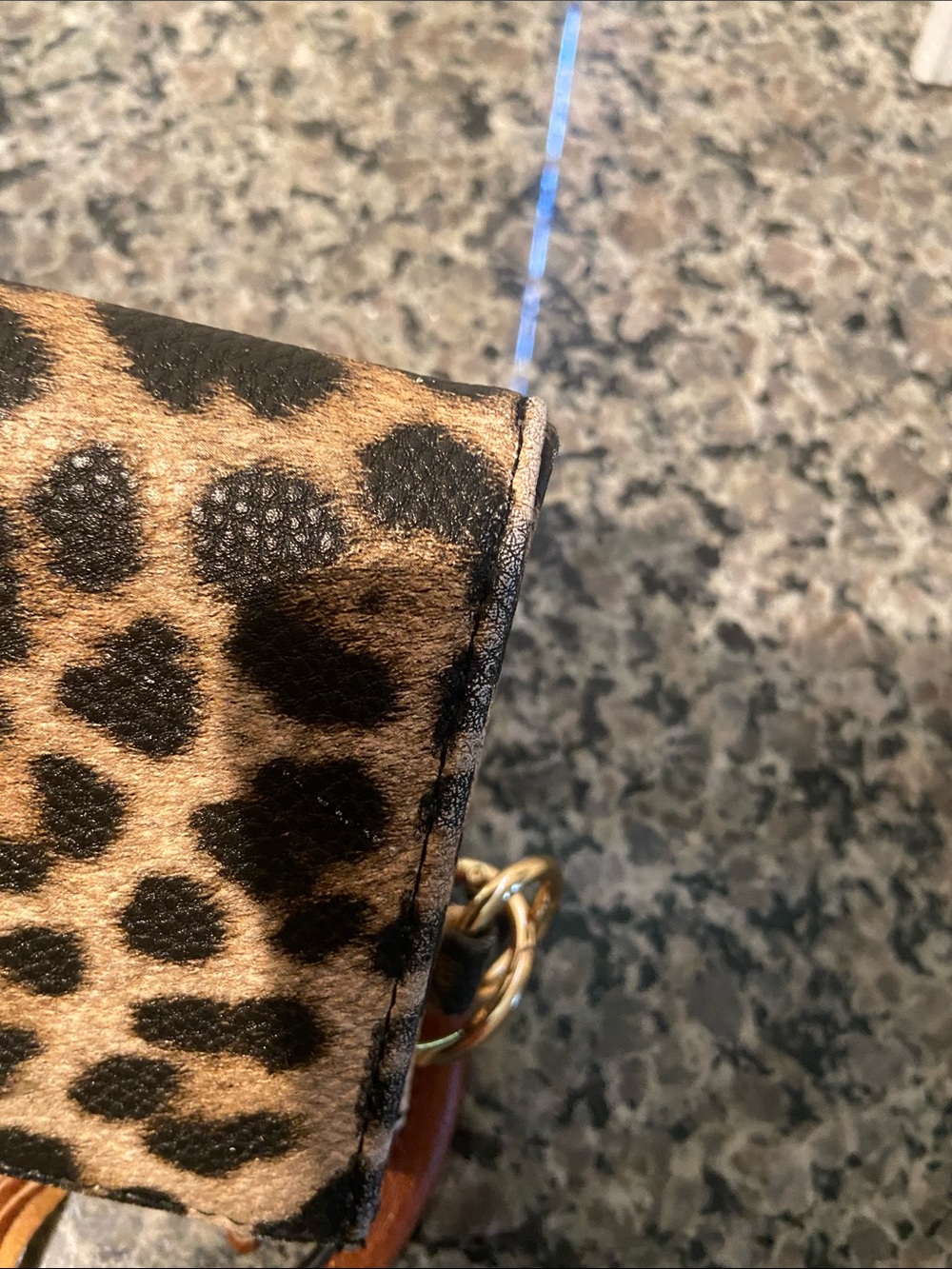 Clutch/Wristlet in Animal Print - Picture 6 of 15